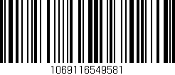 Código de barras (EAN, GTIN, SKU, ISBN): '1069116549581'