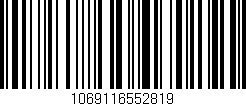 Código de barras (EAN, GTIN, SKU, ISBN): '1069116552819'