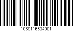 Código de barras (EAN, GTIN, SKU, ISBN): '1069116584001'