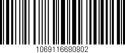Código de barras (EAN, GTIN, SKU, ISBN): '1069116680802'