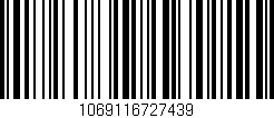 Código de barras (EAN, GTIN, SKU, ISBN): '1069116727439'