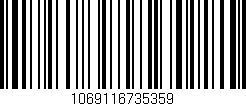 Código de barras (EAN, GTIN, SKU, ISBN): '1069116735359'