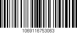 Código de barras (EAN, GTIN, SKU, ISBN): '1069116753063'