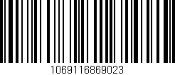 Código de barras (EAN, GTIN, SKU, ISBN): '1069116869023'