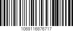 Código de barras (EAN, GTIN, SKU, ISBN): '1069116876717'