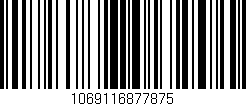Código de barras (EAN, GTIN, SKU, ISBN): '1069116877875'