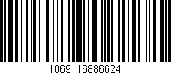 Código de barras (EAN, GTIN, SKU, ISBN): '1069116886624'