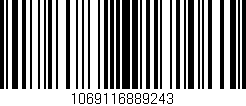 Código de barras (EAN, GTIN, SKU, ISBN): '1069116889243'