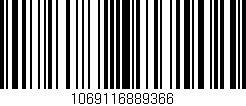 Código de barras (EAN, GTIN, SKU, ISBN): '1069116889366'