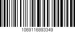 Código de barras (EAN, GTIN, SKU, ISBN): '1069116893349'