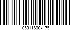 Código de barras (EAN, GTIN, SKU, ISBN): '1069116904175'