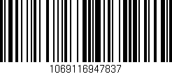 Código de barras (EAN, GTIN, SKU, ISBN): '1069116947837'