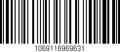 Código de barras (EAN, GTIN, SKU, ISBN): '1069116969631'