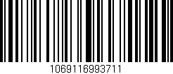 Código de barras (EAN, GTIN, SKU, ISBN): '1069116993711'