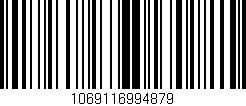 Código de barras (EAN, GTIN, SKU, ISBN): '1069116994879'
