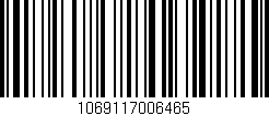 Código de barras (EAN, GTIN, SKU, ISBN): '1069117006465'