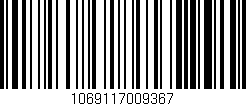 Código de barras (EAN, GTIN, SKU, ISBN): '1069117009367'