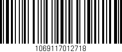 Código de barras (EAN, GTIN, SKU, ISBN): '1069117012718'