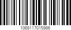 Código de barras (EAN, GTIN, SKU, ISBN): '1069117015986'