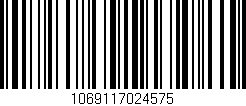 Código de barras (EAN, GTIN, SKU, ISBN): '1069117024575'