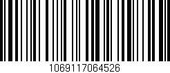 Código de barras (EAN, GTIN, SKU, ISBN): '1069117064526'