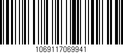 Código de barras (EAN, GTIN, SKU, ISBN): '1069117069941'