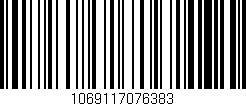 Código de barras (EAN, GTIN, SKU, ISBN): '1069117076383'