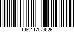 Código de barras (EAN, GTIN, SKU, ISBN): '1069117076826'