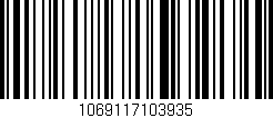 Código de barras (EAN, GTIN, SKU, ISBN): '1069117103935'