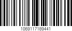 Código de barras (EAN, GTIN, SKU, ISBN): '1069117189441'