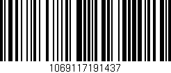 Código de barras (EAN, GTIN, SKU, ISBN): '1069117191437'