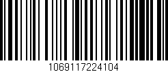 Código de barras (EAN, GTIN, SKU, ISBN): '1069117224104'