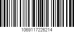 Código de barras (EAN, GTIN, SKU, ISBN): '1069117226214'
