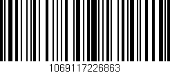 Código de barras (EAN, GTIN, SKU, ISBN): '1069117226863'
