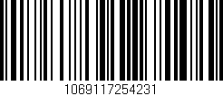 Código de barras (EAN, GTIN, SKU, ISBN): '1069117254231'