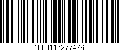 Código de barras (EAN, GTIN, SKU, ISBN): '1069117277476'