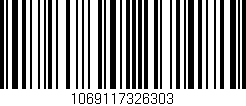 Código de barras (EAN, GTIN, SKU, ISBN): '1069117326303'