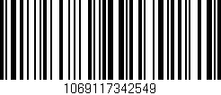 Código de barras (EAN, GTIN, SKU, ISBN): '1069117342549'