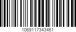 Código de barras (EAN, GTIN, SKU, ISBN): '1069117343461'