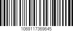 Código de barras (EAN, GTIN, SKU, ISBN): '1069117369645'