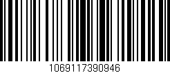 Código de barras (EAN, GTIN, SKU, ISBN): '1069117390946'