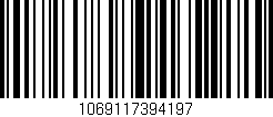 Código de barras (EAN, GTIN, SKU, ISBN): '1069117394197'