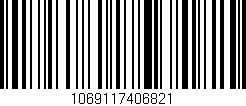 Código de barras (EAN, GTIN, SKU, ISBN): '1069117406821'