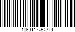 Código de barras (EAN, GTIN, SKU, ISBN): '1069117454778'