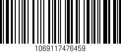 Código de barras (EAN, GTIN, SKU, ISBN): '1069117476459'
