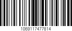Código de barras (EAN, GTIN, SKU, ISBN): '1069117477814'