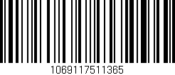 Código de barras (EAN, GTIN, SKU, ISBN): '1069117511365'