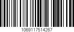 Código de barras (EAN, GTIN, SKU, ISBN): '1069117514267'