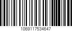 Código de barras (EAN, GTIN, SKU, ISBN): '1069117534647'