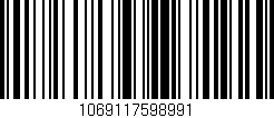 Código de barras (EAN, GTIN, SKU, ISBN): '1069117598991'